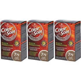 Les 3 Chênes® Color & Soin® 7N blond noisette
