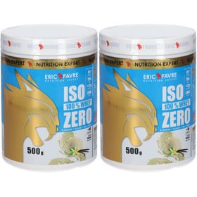 ERIC FAVRE® Iso Zero 100% Whey Protéine Vanille