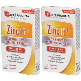 Forté Pharma Zinc 15+ Défenses Immunitaires