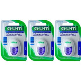 GUM® Expanding Floss Fil dentaire légèrement ciré en nylon