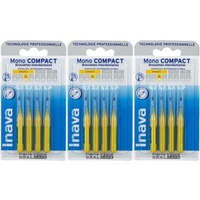 Inava Mono COMPACT Brossettes interdentaires ISO 2 Taille 1 mm