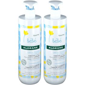 Klorane Bébé Toilette Lait de Toilette au Calendula Bio