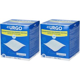 URGO Compresses stériles Non-tissées 10 cm x 10 cm