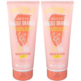 Argiletz Gommage exfoliant Corps Argile Orange