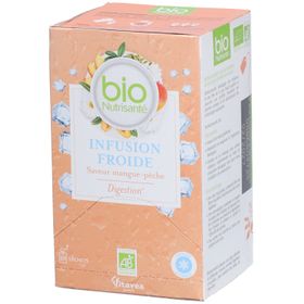 Nutrisanté Bio Infusion Froide Saveur Mangue-Pêche Digestion
