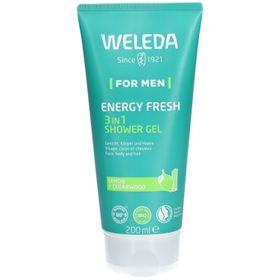 WELEDA FOR MEN Gel Douche 3en1 Energy Fresh