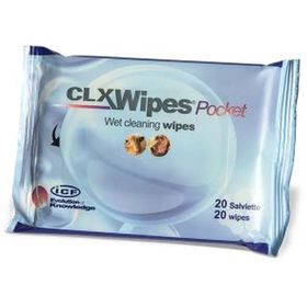 CLX Wipes® Pocket - Lingettes nettoyantes humides pour chiens et chats