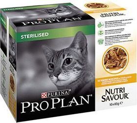 PRO PLAN® NUTRISAVOUR Sterilised Chat - Poulet en sauce