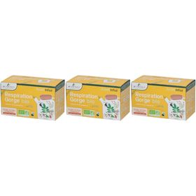 Les 3 Chênes Arom’Infuz Tisane BIO Respiration Gorge