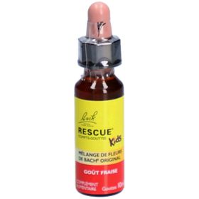 Bach - Rescue Kids sans alcool Jour Fraise 10 ml Bach Original
