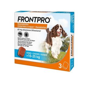 FRONTPRO Anti puces et tiques chiens 10-25 kg