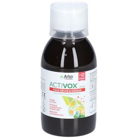 Activox sirop tout sèche et grasse