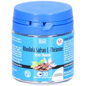 SID NUTRITION Rhodiola Safran L-Théanine