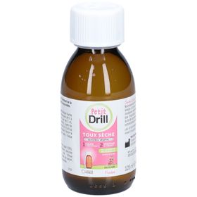 PETIT DRILL TOUX SÈCHE - Dispositif médical, sirop nourrissons et enfants. - fl 125 ml