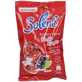 SOLENS Bonbons Saveur Fruits Rouges Sans Sucres