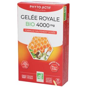 PHYTO-ACTIF Gelée Royale Bio 4000 mg