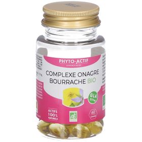 PHYTO-ACTIF Complexe Onagre Bourrache Bio