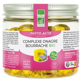 PHYTO-ACTIF Complexe Onagre Bourrache Bio