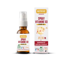 Nutrivie Spray Vitamine D3 - 1000 UI
