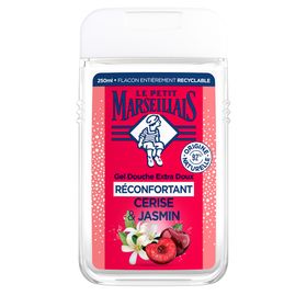 Le Petit Marseillais Gel Douche Extra Doux Réconfortant Cerise & Jasmin