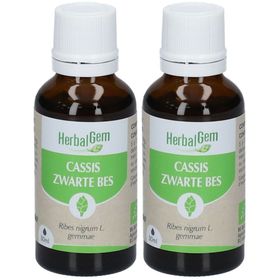 HERBALGEM - Cassis Bio - Complément Alimentaire  - Extrait De Bourgeon Frais - Pour Articulations, 30 ml