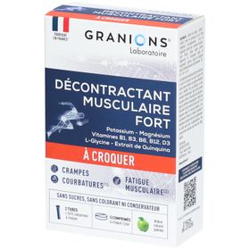 Granions Relaxant Musculaire Comprimés à Mâcher