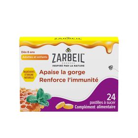 Zarbeil Pastilles à sucer adultes et enfants dès 8 ans