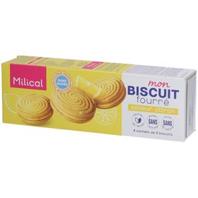 Milical Mon Biscuit Fourré Goût : Citron