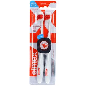 ELMEX Précision Interdentaire Brosses à dents souple DuoPack