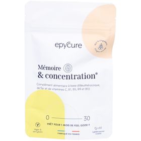 Epycure Mémoire & Concentration Capsules