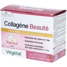 3 Chênes Collagène Beauté Anti-Rides Végétal Fruits Rouges