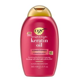 Ogx Apres Shampooing Huile De Keratine - Cheveux Abimes & Cassants - 385ml