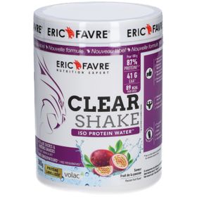 Eric Favre Clear Shake Iso Protein Water Fruit de la Passion