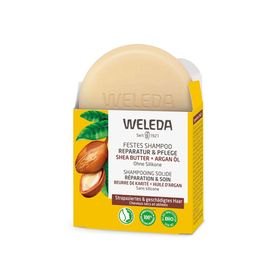 WELEDA Shampooing Solide Réparation & Soin - Beurre de Karité + Huile d'Argan