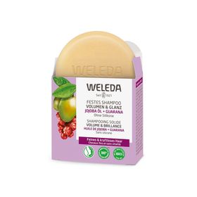 WELEDA Shampooing Solide Volume & Brillance - Huile de Jojoba + Guarana