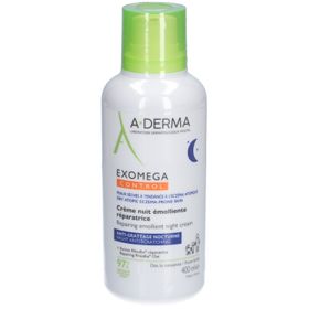 A-Derma Exomega Control Crème Nuit Emolliente Réparatrice