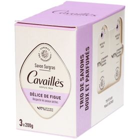 CAVAILLES Savon Surgras Délice de Figue x3