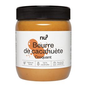 Nu3 Beurre de cacahuète crunchy