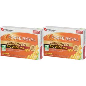 Forté Pharma Forté Royal Gelée royale 2000 mg Bio