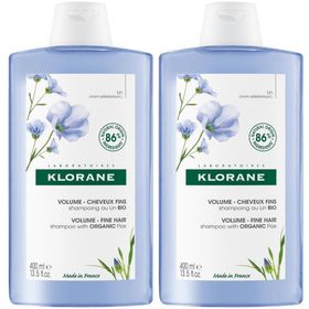 KLORANE Shampoing volume au Lin BIO
