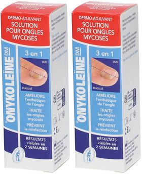 ONYKOLEÏNE® DM Dermo-adjuvant 3 en 1 Solution pour Ongles Mycosés