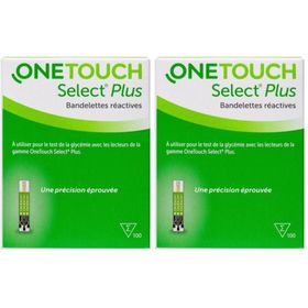 OneTouch Select Plus Bandelettes réactives