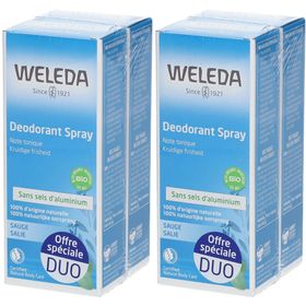 WELEDA Sauge Déodorant Spray Duo