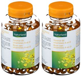 NATURLAND Huile de Foie de Morue - Vitamines A et D