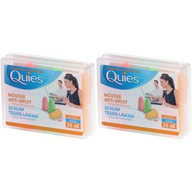 Quies mousse fluo bouchons auriculaire