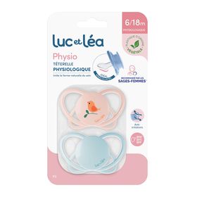 LUC ET LEA Duo de sucettes physiologiques – Oiseau