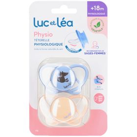 LUC ET LEA Duo de sucettes physiologiques – Loup