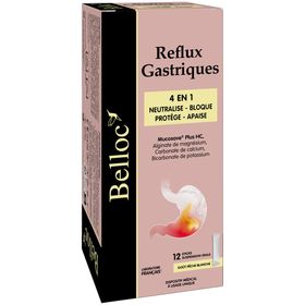 BELLOC Reflux Gastriques 4 en 1 Stick Suspension Orale