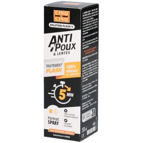 Cinq Sur Cinq Anti-Poux & Lentes Traitement Flash
