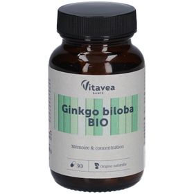 Vitavea Santé Ginkgo Biloba Bio mémoire & concentration